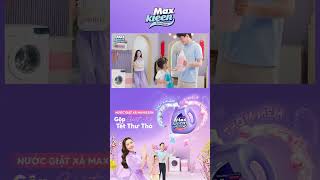 GỘP GIẶT - XẢ, TẾT THƯ THẢ | NƯỚC GIẶT XẢ MAXKLEEN x BÙI CÔNG NAM #shorts