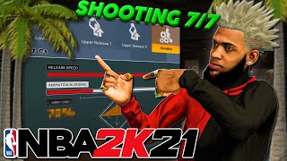 *NEW* BEST JUMPSHOT AFTER PATCH ON NBA 2K21 HIGHEST GREEN WINDOW 100% GREENLIGHT NEVER MISS AGAIN!!!