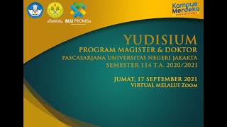 Yudisium Program Magister & Laporan Kelulusan Program Doktor  || Semester 114