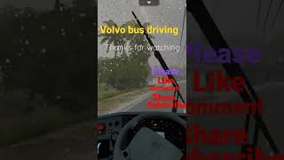 volvo bus driving in rain #volvo#bus#driving#in#rain @VolvoBuses #volvobus#volvobusgame#india