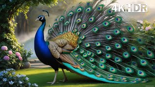 The Majestic Peacock | Colorful Birds | Breathtaking Nature, Wonderful Bird Songs | Soul Calming