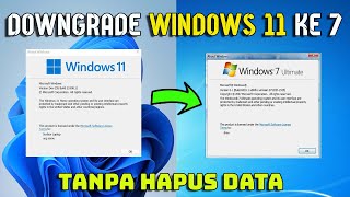 Cara Downgrade Windows 11 Ke Windows 7 Tanpa Hapus Data