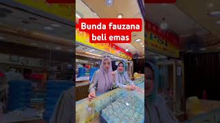 BundA fauzana beli emas