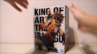 Unboxing figure Bakugō My Hero Academia King of Artist Banpresto Bandai