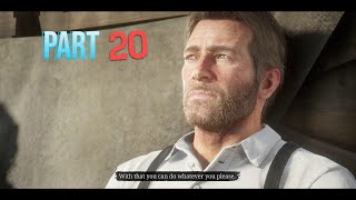 Red Dead Redemption 2 Walkthrough Gameplay Part 20 Arthur escapes from sain denis with gunfight.