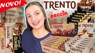 PROVANDO OS NOVOS SABORES DE TRENTO - TRENTO MOCACCINO / TRENTO DARK AVELÃ E TRENTO MASSÍMO BROWNIE