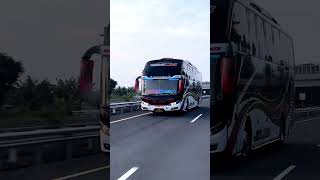 story bus #busmaniacomunityindonesia #mcqueen95  #route66 #scania #trontonbalap