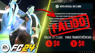 TENTANDO *FALIR* O MANCHESTER CITY! - EA Sports FC 24