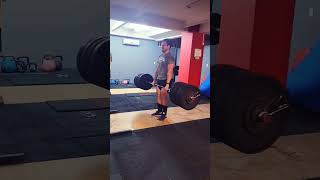 167kg Deadlift x 5 reps