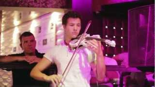 Max Tailor live violin act a Morrisons Ligetben