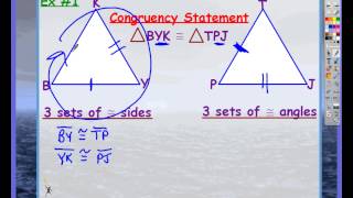 Chapter G - Video #1 (Section 4.1 - Congruent Figures)