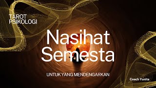 PILIH KARTU 🌟NASIHAT UNTUK MU YANG MENDENGARKAN VIDEO INI🌟🕯️🕯️TAROT PSIKOLOGI 🕯️🕯️