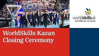 WorldSkills Kazan Closing Ceremony