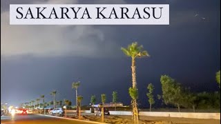 Sakarya Karasuya yolculuk🌸 Karasu sahil yolu Sakaryada gezilecek yerler 1