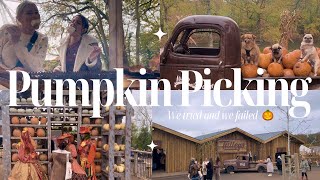 Pumpkin Picking Fail 2024 🎃 || Tulley’s Farm