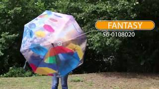 Automatic stick umbrella FANTASY