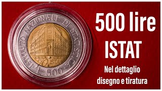 500 Lire  ISTAT del 1996 Rara o Comune?