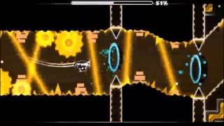 Geometry Dash - Axion by Hubtos (2 coins) (Easy Demon)