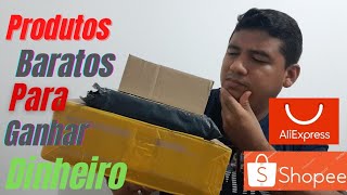 produtos da shoppe e aliexpress: produtos baratos para revenda com 100% de lucros.