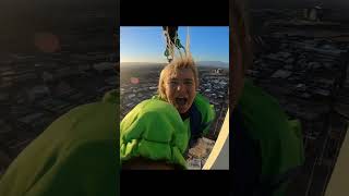 Jumping off the Stratosphere ( The 5th tallest building in the USA)