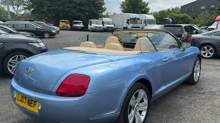 Bentley Continental 6.0 W12 GTC Convertible 2dr Petrol Auto 4WD