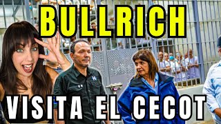 BULLRICH FRENTE A LAS MARAS EN EL CECOT