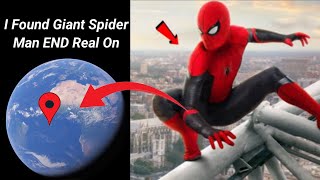 😱I Found Giant Spider Man END🤯On Google Earth and Google maps🌍#maps #earth #viralvideo