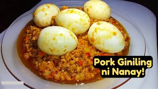 Pork Giniling ni Nanay! | Food Hug: The Fam Vlog