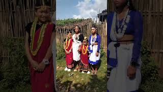 Cultural Dress ma program garna Jadai vanji Haru #shorts #shortsfeed #shortsvideo #program