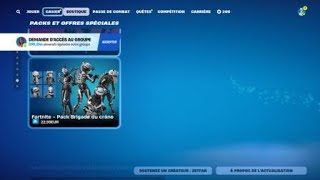 Boutique Fortnite du 28 octobre (boutique du jour)