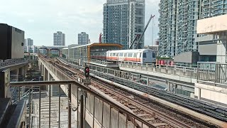 Replaced Train comes first?? -- SMRT KSF C151B 657/658 arriving Jurong East Platform A