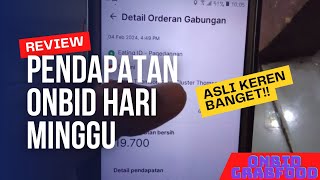 PENDAPATAN ONBID HARI MINGGU