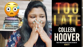 Book review || Too Late by Colleen Hoover