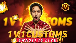 FREE FIRE GAMEPLAY RECORDING KARENGE AJ | SWASTI IS LIVE