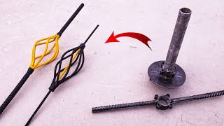 Handymen Useful Tool || How to Make Iron Basket from scrap||