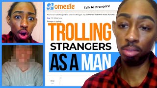 TROLLING STRANGERS AS A MAN ON OMEGLE!! (HILARIOUS) |LALAMILAN