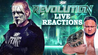 AEW REVOLUTION 2024 LIVE REACTIONS IN ITALIANO!