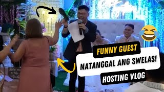 Natanggal ang Swelas ni Madam! Funny Guest - Hosting Vlog by Jhun Martin