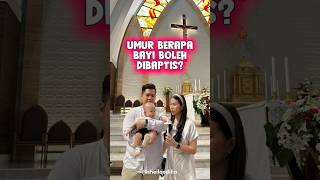 UMUR BERAPA BAYI BOLEH DIBAPTIS? #baptis #baptiskatholik #newmom #mom #gerejakatolik #bayi #baby