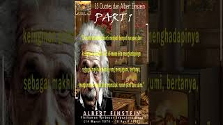 Part 1. 35 Quotes dari Albert Einstein | kata kata bijak penuh motivasi dan inspirasi | status wa