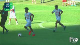 NATAL 0 × 7 POTIGUAR GOLS CAMPEONATO POTIGUAR SUB 15 2024