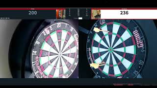 #wda  mike82 vs schorsch   114 Finish zum Sieg.  #darts #videos