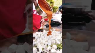 Best Tawa Paneer in Delhi Market | #shorts #tawapaneer #shortvideo