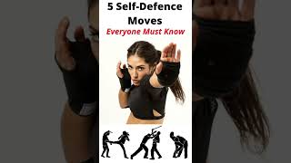 5 Self Defence Moves everyone should know | How to Self-defense | karate for self_defence | #shorts