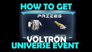 Roblox Voltron Event - How To Get Wings Of The Black Lion - Astropax & Hunk's Energy Cannon