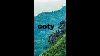 Best 10 Places of Ooty shorts...#shorts