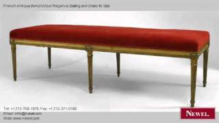 French Antique Bench/stool Regence Seating and Chairs for