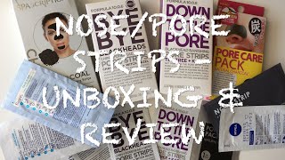 Nose/Pore Strips | Unboxing, Review & Tips