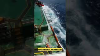 🔴MUSIM OMBAK LAUT ALMAHERA⁉️#shortvideo #kapaltanker #kapal #shorts