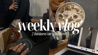 weekly vlog : comment gérer 2 business au quotidien ?